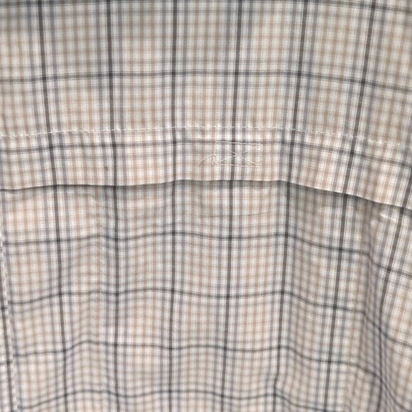 Van Heusen Traveler Men's Plaid Short Sleeve Button Down Shirt Size 2XLT - Picture 2 of 8